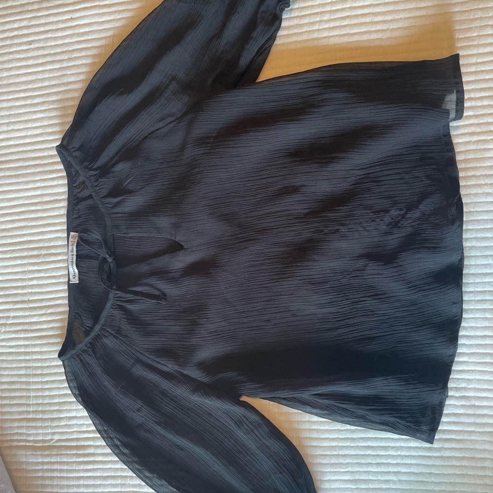 Abercrombie & Fitch Black Blouse